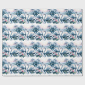 Inpakpapier - Zwanen op een rustig meer (Vlak)