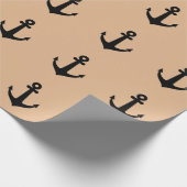 Inpakpapieranker Cadeaupapier (Hoek)