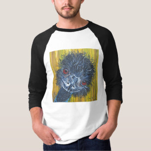 Inquisitief Emu 3/4 sleeve 2 T-shirt met kleur