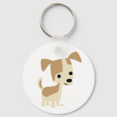 Inquisitief kleine cartoon sleutelhanger (Voorkant)