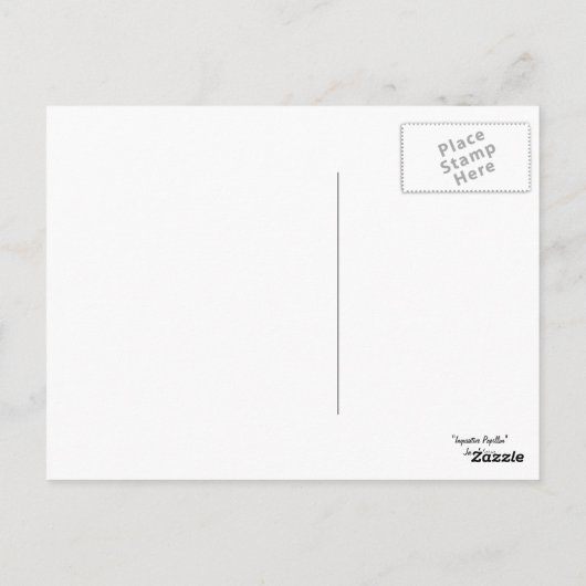 Inquisitief Papillon-Briefkaart Briefkaart (Achterkant)