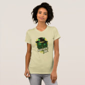 Inquisitieve ewl - groene Steampunk weirdo T-shirt (Voorkant volledig)