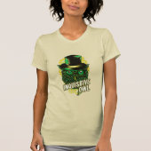 Inquisitieve ewl - groene Steampunk weirdo T-shirt (Voorkant)