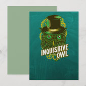 Inquisitieve ewl - Steampunkish Card (Voorkant / Achterkant)