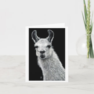 Inquisitieve Llama-Kaart Kaart