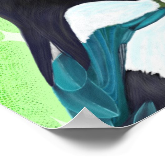 Inquisitive Magpie Poster (Hoek)