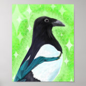 Inquisitive Magpie Poster (Voorkant)