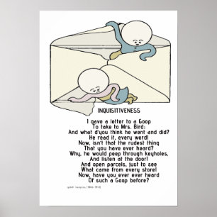 Inquisitiviteit - De Goops Poster