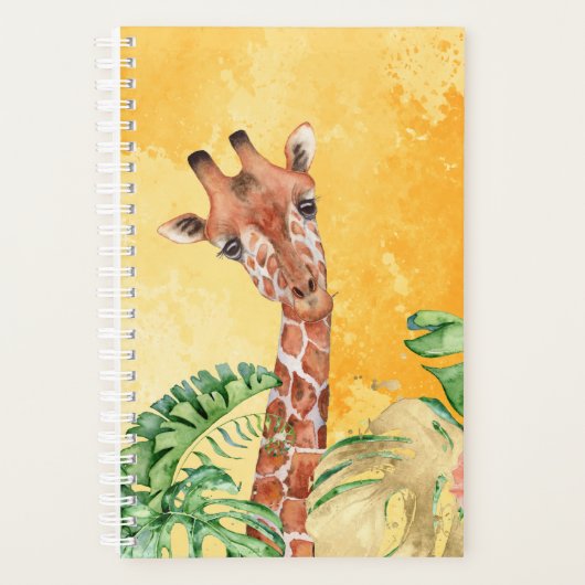 Inquistieve Giraffe Planner (Voorkant)