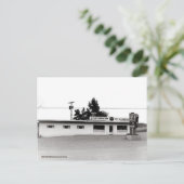 Inrijving van vet briefkaart (Staand voorkant)