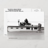 Inrijving van vet briefkaart (Voorkant / Achterkant)