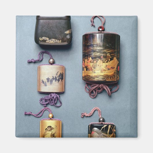 Inro- en tabakszak magneet (Voorkant)