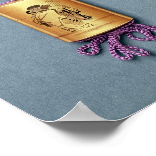 Inro- en tabakszak poster (Hoek)