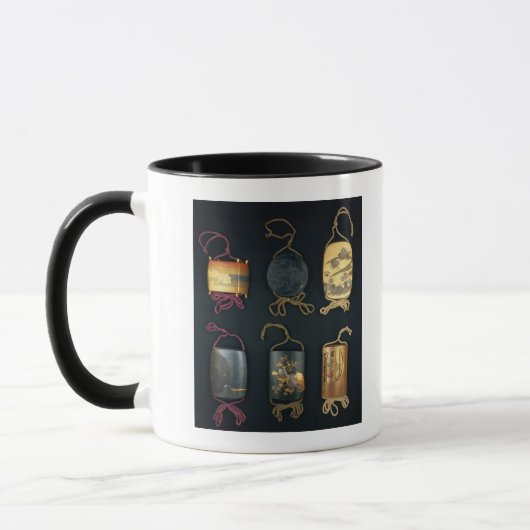 Inro Hoesjes, 19e eeuw Mok (Links)