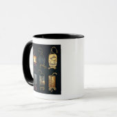 Inro Hoesjes, 19e eeuw Mok (Voorkant links)