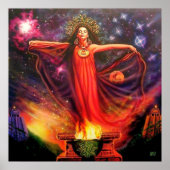 Inroeping door Lisa Iris Poster (Voorkant)