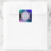 Inroeping Vierkante Sticker (Tas)