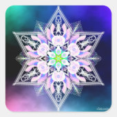 Inroeping Vierkante Sticker (Voorkant)