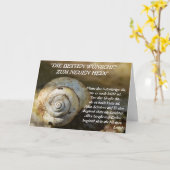 Ins neue Heim Gruß Karte Kaart (Gele Bloem)