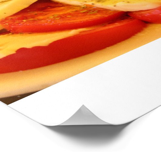 insalata di caprisi poster (Hoek)