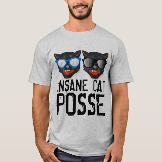 INSANE CAT POSSE T-SHIRTS (Voorkant)