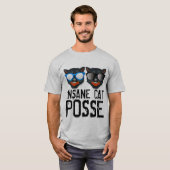 INSANE CAT POSSE T-SHIRTS (Voorkant volledig)