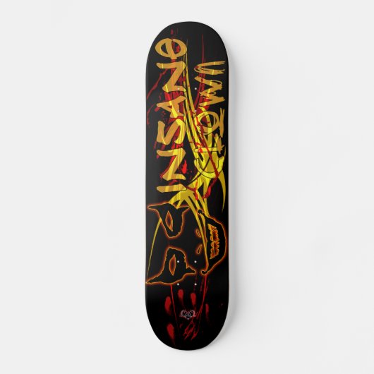 Insane Clown - Custom Skateboard - Soulphoniks (Voorkant)
