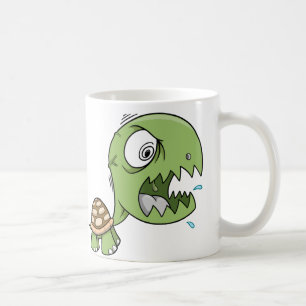 Insane Crazy Tough Turtle Coffee Mok