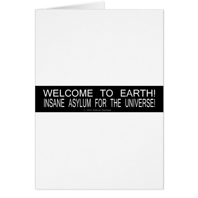 INSANE EARTH (Voorkant)