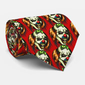Insane Evil Clown Stropdas (Opgerold)