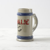 Insane Goalie Stein Bierpul (Voorkant rechts)