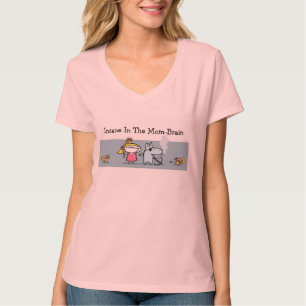 Insane in het Shirt Mam-Brain Badass Unicorn