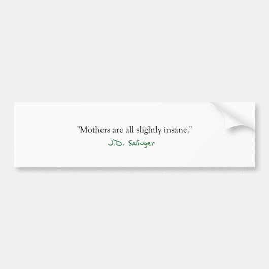 Insane Mothers Bumpersticker (Voorkant)