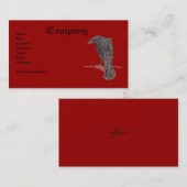 Insane Raven/Print Visitekaartje (Voorkant / Achterkant)