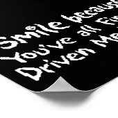 Insane Smile Poster (Hoek)