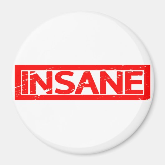 Insane Stamp Magneet (Voorkant)