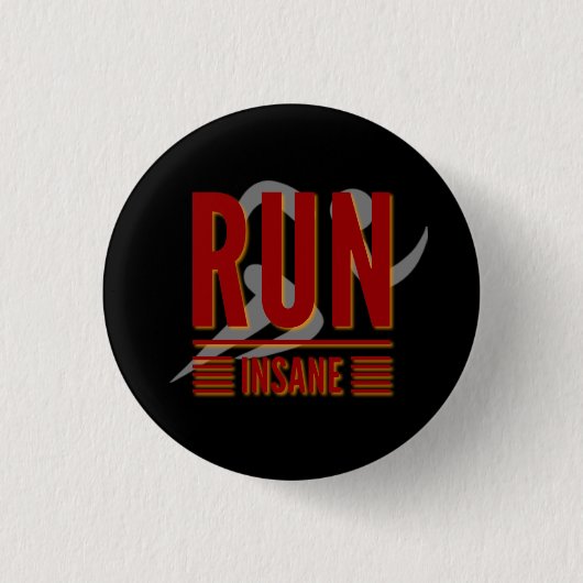 Insane uitvoeren ronde button 3,2 cm (Voorkant)