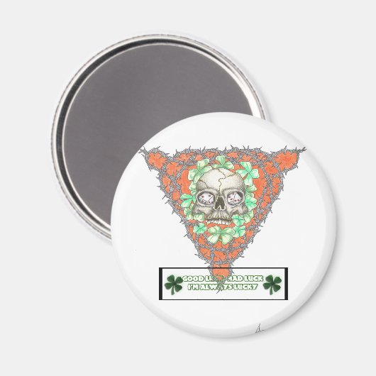 InsaneLuck Security Button Magneet (Voorkant / Achterkant)