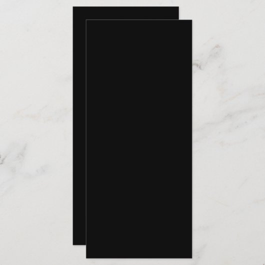 Insanely Black CUSTOMIZABLE Wedding Invitations (Voorkant / Achterkant)