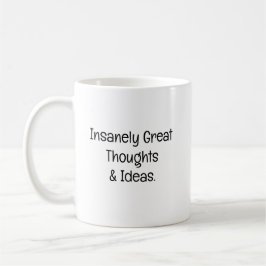 Insanely Great Thoughts & Ideas Koffiemok
