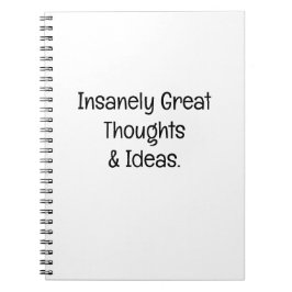 Insanely Great Thoughts & Ideas Notitieboek