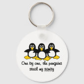 Insanitaire pinguïns sleutelhanger (Voorkant)