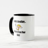 Insanity Funny T-shirts Gifts Mok (Voorkant links)
