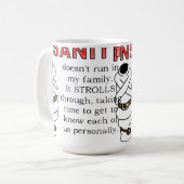 Insanity Strolls Funny Mug Koffiemok (Voorkant links)