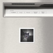 Insanity Wolf Advice Animal Meme Magneet (Insitu (Vaatwasser))