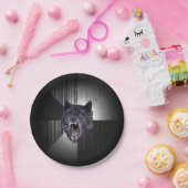 Insanity Wolf Meme Papieren Bordje (Feest)