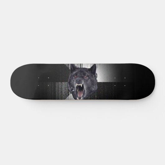 Insanity Wolf Meme Persoonlijk Skateboard (Horizontaal)