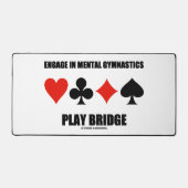 Inschakelen in mentale speel bureaumat (Voorkant)