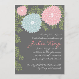 inschakeling van Floral Vrijgezellenfeest Kaart