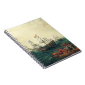 Inscheping bij Margate van de keurvorst van de Pal Notitieboek (Rechterzijde)